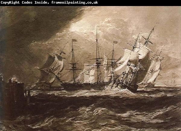 Joseph Mallord William Turner Boat in the breezee